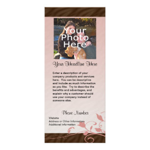 Publicitaire Carte faite sur commande de support de photo,