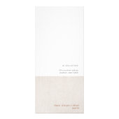 Publicitaire Carte Hip Rack moderne (Dos)