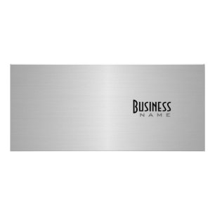 Publicitaire Carte métallique de support de conception