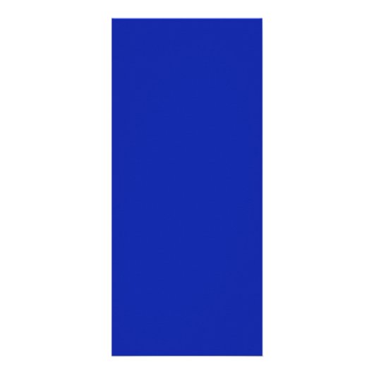 Publicitaire Carte Rack Bleu Royal (Devant)