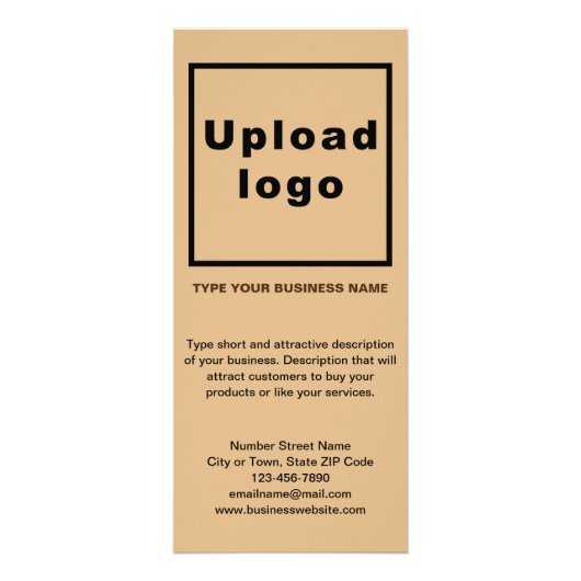 Publicitaire Carte Rack Brown (Devant)