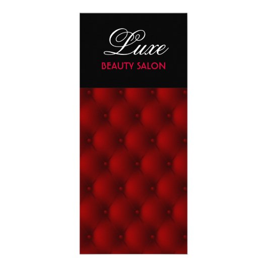 Publicitaire Carte rack design de luxe (Devant)