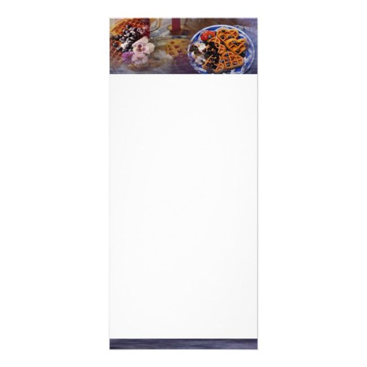 Publicitaire Carte rack gaufre (Devant)
