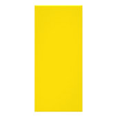 Publicitaire Carte rack jaune d'entreprise (Dos)