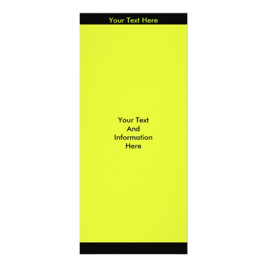 Publicitaire Carte rack Lime Green (Devant)