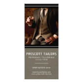 Publicitaire Carte Rack Marketing Raffinée (Devant)