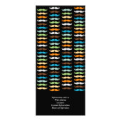 Publicitaire Carte rack Mustache (Dos)