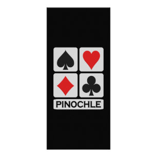 Publicitaire Carte rack Pinochle