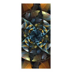 Publicitaire Carte rack Pinwheel Art Abstrait