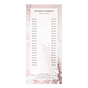 Publicitaire Carte Rack Prix Salon Parties scintillant Moderne