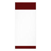 Publicitaire Carte rack professionnelle (Dos)