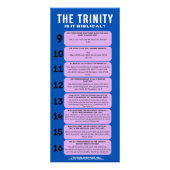 Publicitaire Carte rack Trinity (Dos)