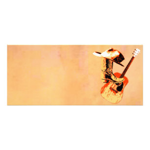 Publicitaire Carte Rack Western Country