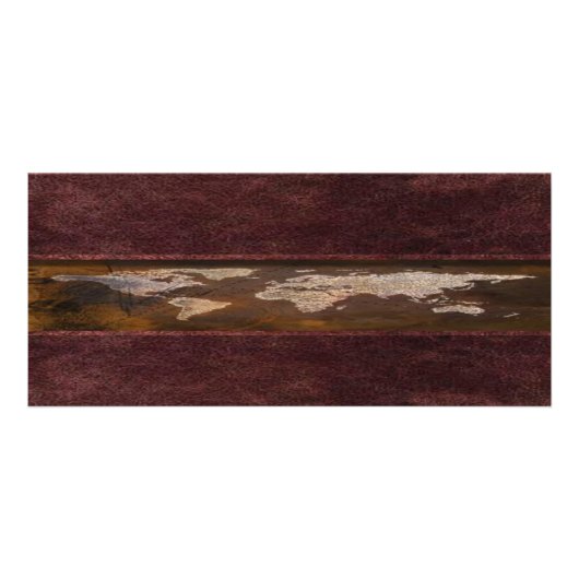 Publicitaire Carte rack World Map (Devant)