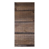 Publicitaire Carte Rustic Wood Business Price & Service Rack Ca (Dos)