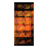 Publicitaire La carte murale en rack d'art Abstrait (Dos)