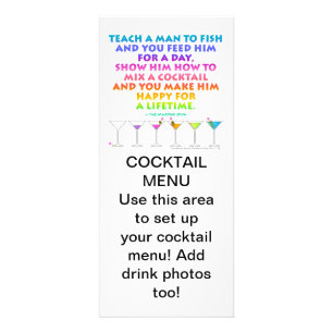 Publicitaire MARTINI ZEN - Heureux pour une carte rack à vie