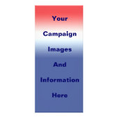 Publicitaire Modèle de la carte rack de campagne électorale pol (Dos)