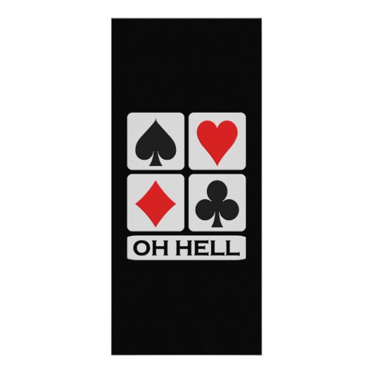 Publicitaire Oh Hell carte rack (Devant)