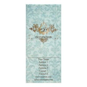 Publicitaire Ornamental baroque - carte de promo d'insecte