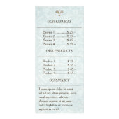 Publicitaire Ornamental baroque - carte de promo d'insecte (Dos)