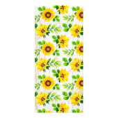 Publicitaire Russe Baby shower de tournesol Conseils Carte de j (Dos)