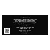 Publicitaire Une miséricorde pour les mondes - Longue carte (Dos)