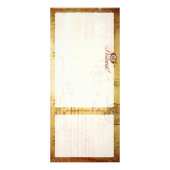 Publicitaire ZODIAQUE Taureau - Rackcard / Carte postale / Cale (Dos)