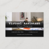 Publicité Assistant virtuel Carte de visite cadeau (Dos)
