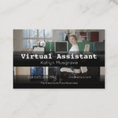 Publicité Assistant virtuel Carte de visite cadeau (Dos)