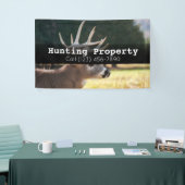 Publicité Chasse Propriété Entreprise Bannière d'e (Salon professionnel)