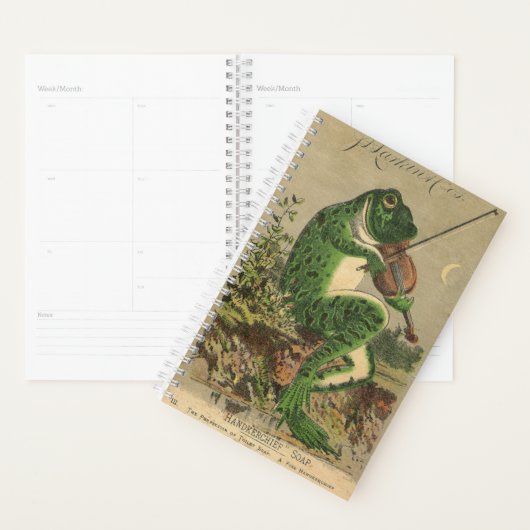 Publicité de grenouille vintage (Devant avec enveloppe)