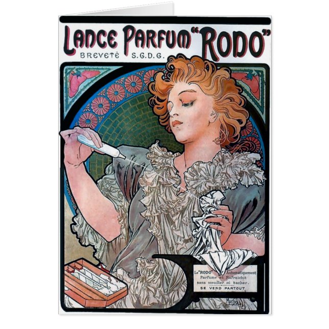 Publicité de parfum de Parfum Rodo de lance de (Devant)