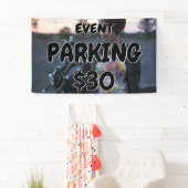 Publicité Événement Parking Entreprise Bannière d' (En situation)