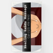 Publicité Massage Thérapie Bannière d'entreprise (Vertical)