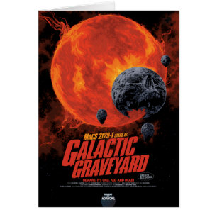 Publicité pour un film d'horreur de science-fictio