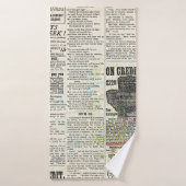 publicité vintage (Serviette de bain)