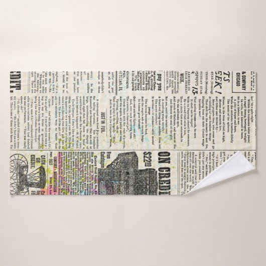 publicité vintage (Serviette de bain)