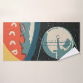 Publicité vintage de matchbox en russie (lancement (Serviette de bain)