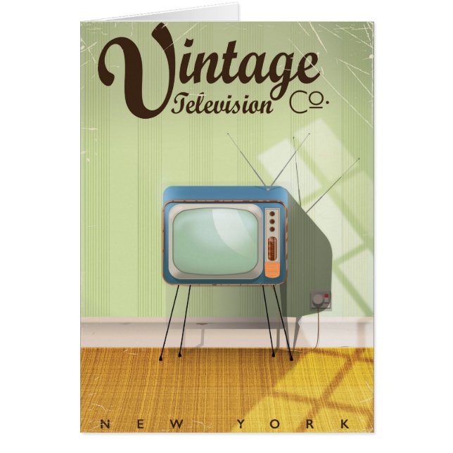 Publicité Vintage Television Co. (Devant)