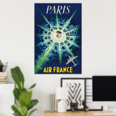 Publicités de voyage européennes - Affiche de voya (Bureau à domicile)