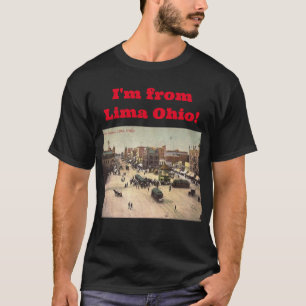 Publiek plein, Lima, Vintage Ohio T-shirt