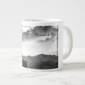 Publiek van één extra grote mok (Voorkant rechts)