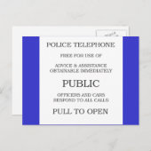 Publieke oproep briefkaart (Voorkant / Achterkant)