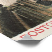 Publieke tuin ingang naar metro poster (Hoek)