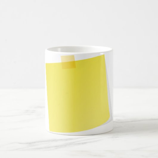 Publier Jaune Il Note Mug (Centre)