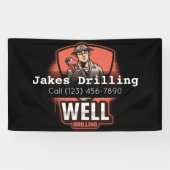 Publier la bannière d'entreprise de forage (Horizontal)