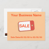 Publier la carte postale de vente (Devant / Derrière)