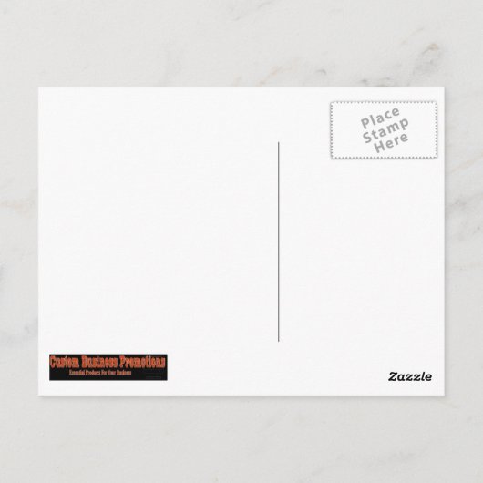 Publier la carte postale de vente (Dos)