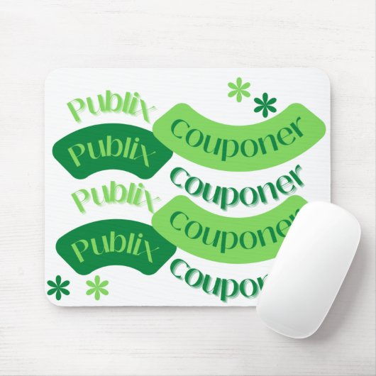 Publix couponer mousepad muismat (Met muis)